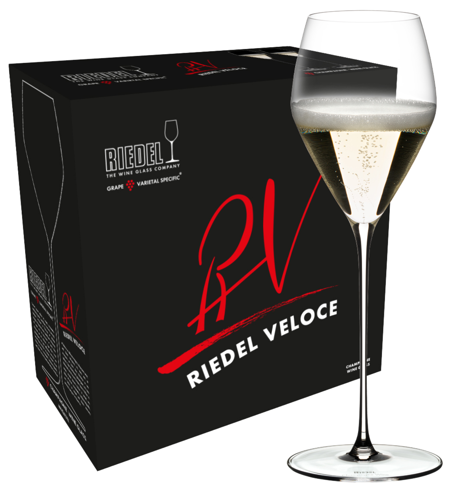 Riedel Veloce Champagne wijnglas (set van 2 voor € 62,90)