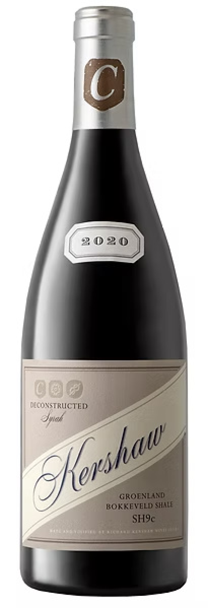 Kershaw Wines Elgin Deconstructed Groenland Bokkeveld Shale SH9C Syrah